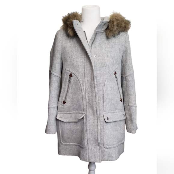 J. Crew Jackets & Blazers - J. Crew Gray Italian Wool Jacket